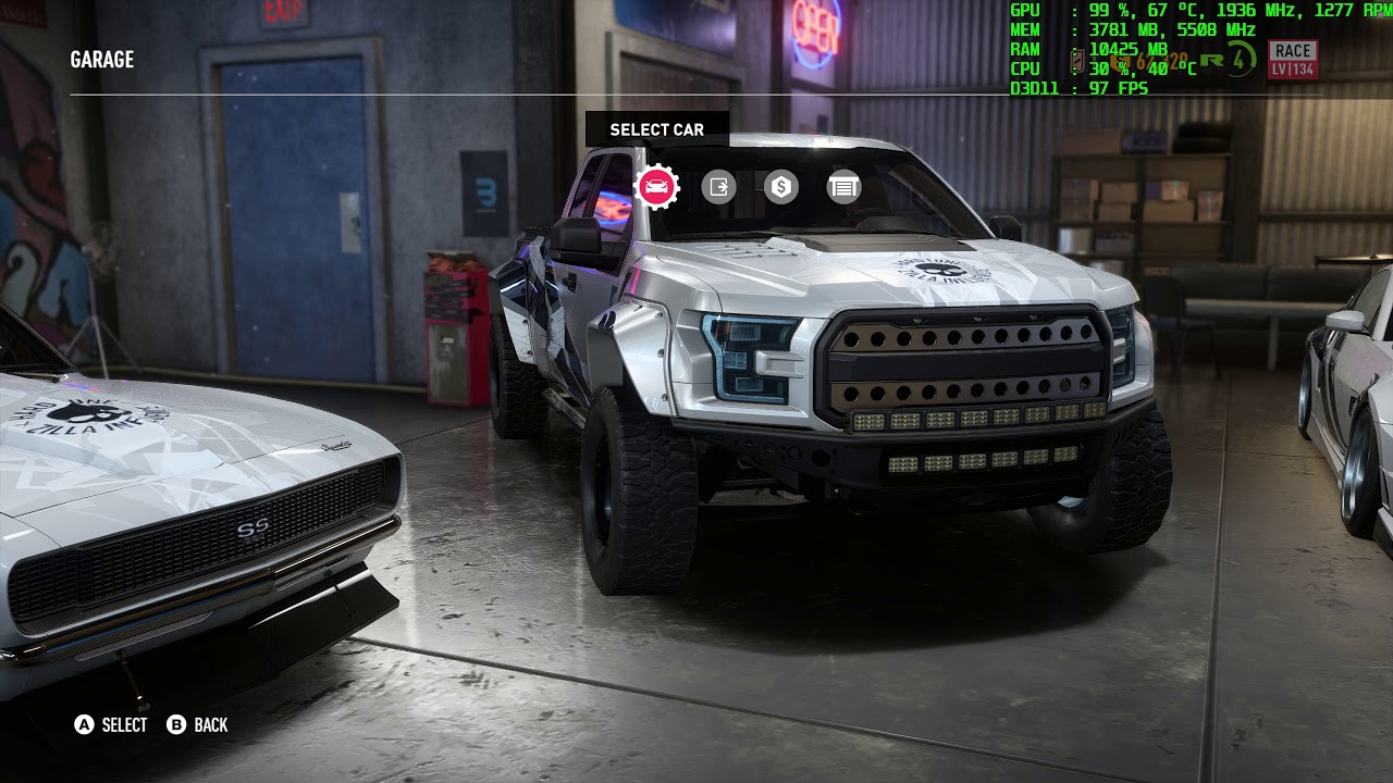 Need For Speed Payback - Platinum Car Pack - Test Drives Around Airport