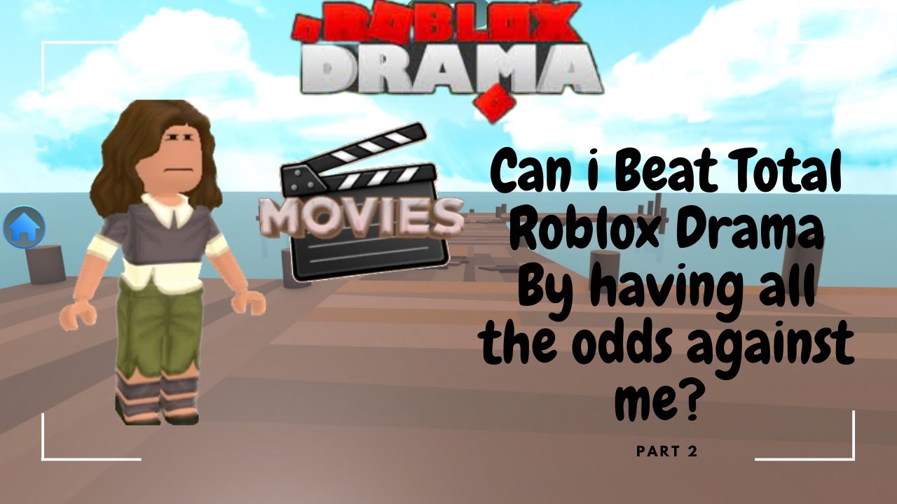 Can I win total roblox drama while having all odds against me? part 2