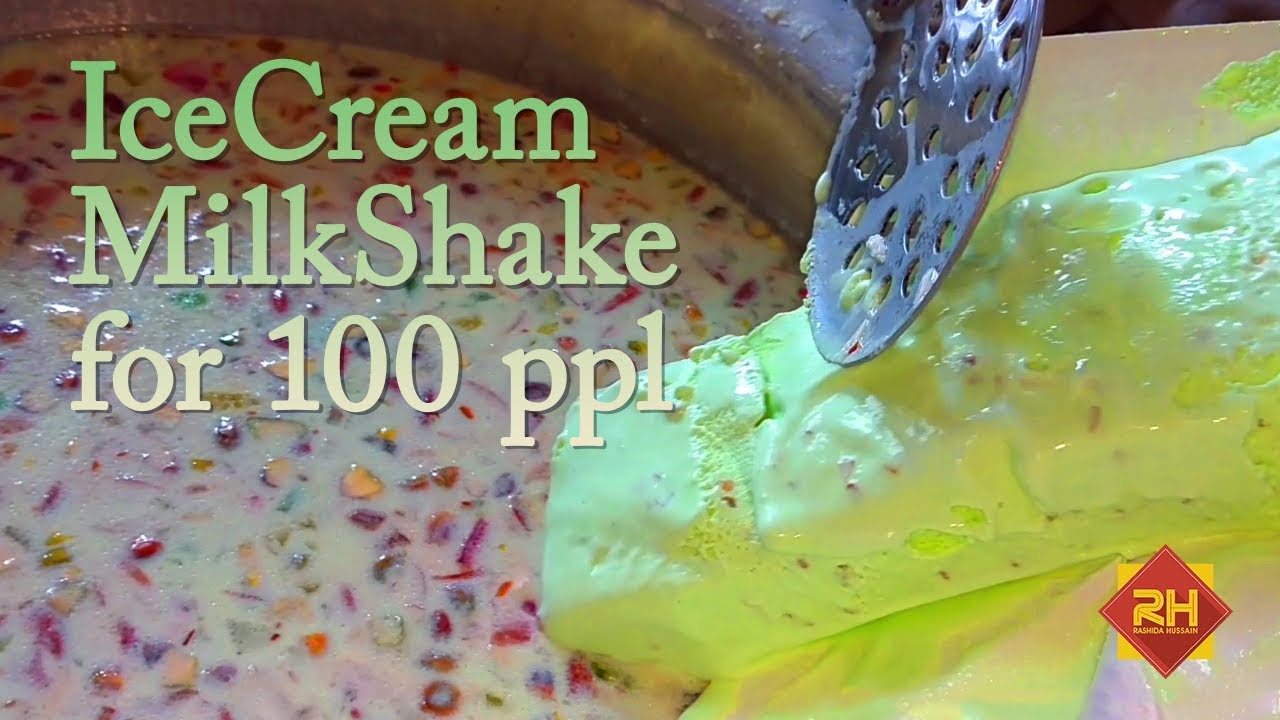 ICE CREAM MilkSHAKE RECIPE | How to Make Refreshing Summer Drink | Easy Homemade Recipe