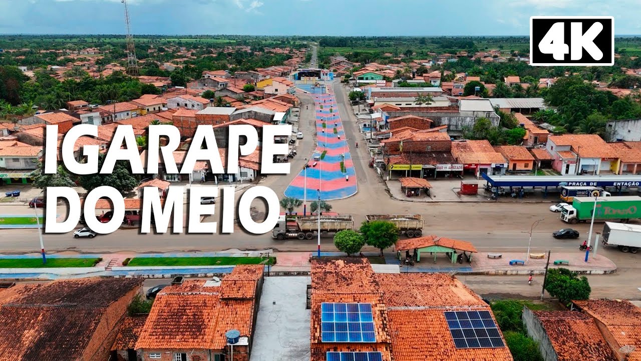 IGARAPÉ DO MEIO VISTA DE CIMA  |  4K