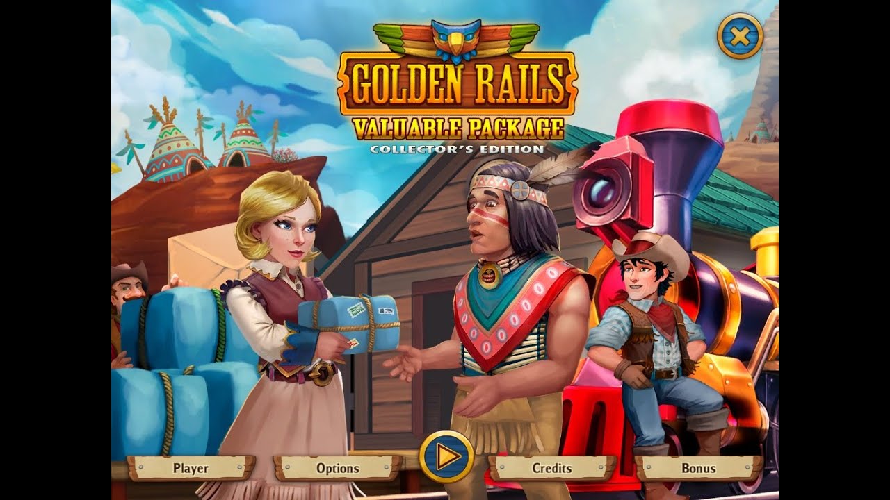 Golden Rails 5: Valuable Package Collector's Edition - Intro & Gameplay