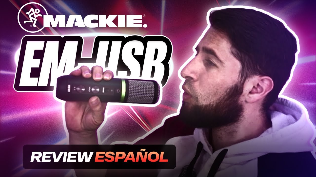 REVIEW MACKIE EM USB Micrófono para Podcast, Streaming 🎙