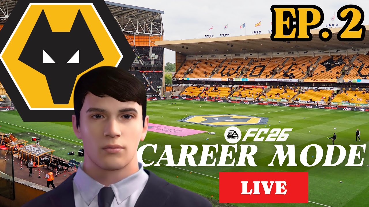 FC26 Wolves Career Mode EP2  🐺