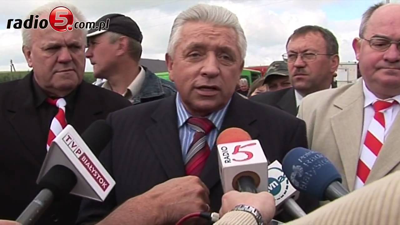 Andrzej Lepper w Suwałkach