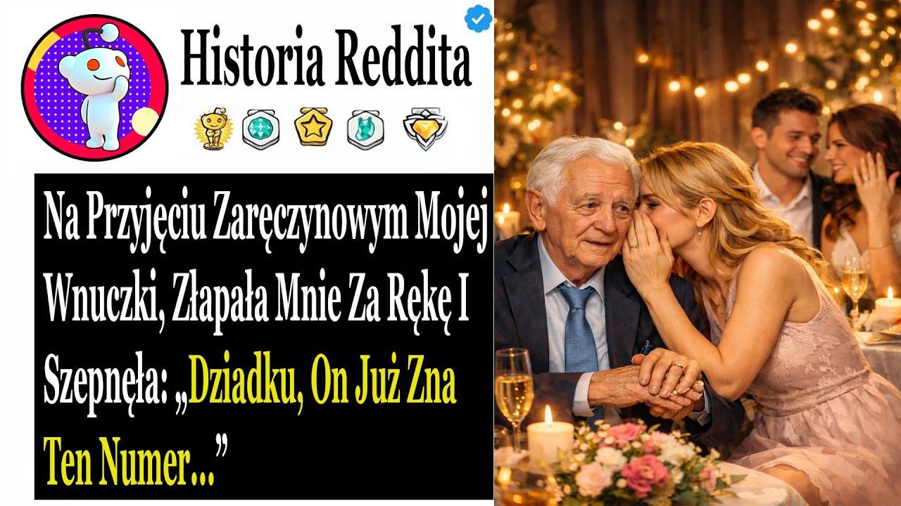 Na Przyjęciu Zaręczynowym Mojej Wnuczki, Złapała Mnie Za Rękę I Szepnęła: „Dziadku, On Już Zna Ten..