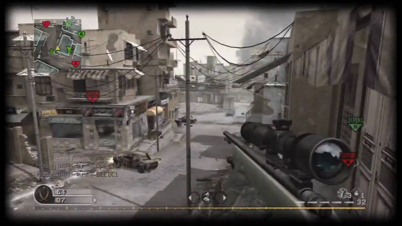 Smoky DRFT :: Warzone :: CoD4 Montage [AMAZING Snipes!]