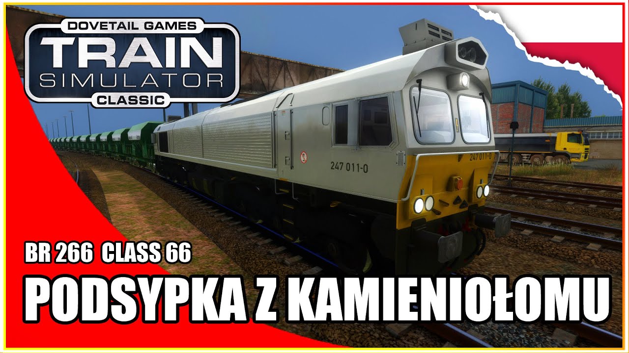 Podsypka z kamieniołomu | BR 266 Class 66 | Train Simulator Classic po polsku | Symulator kolejowy