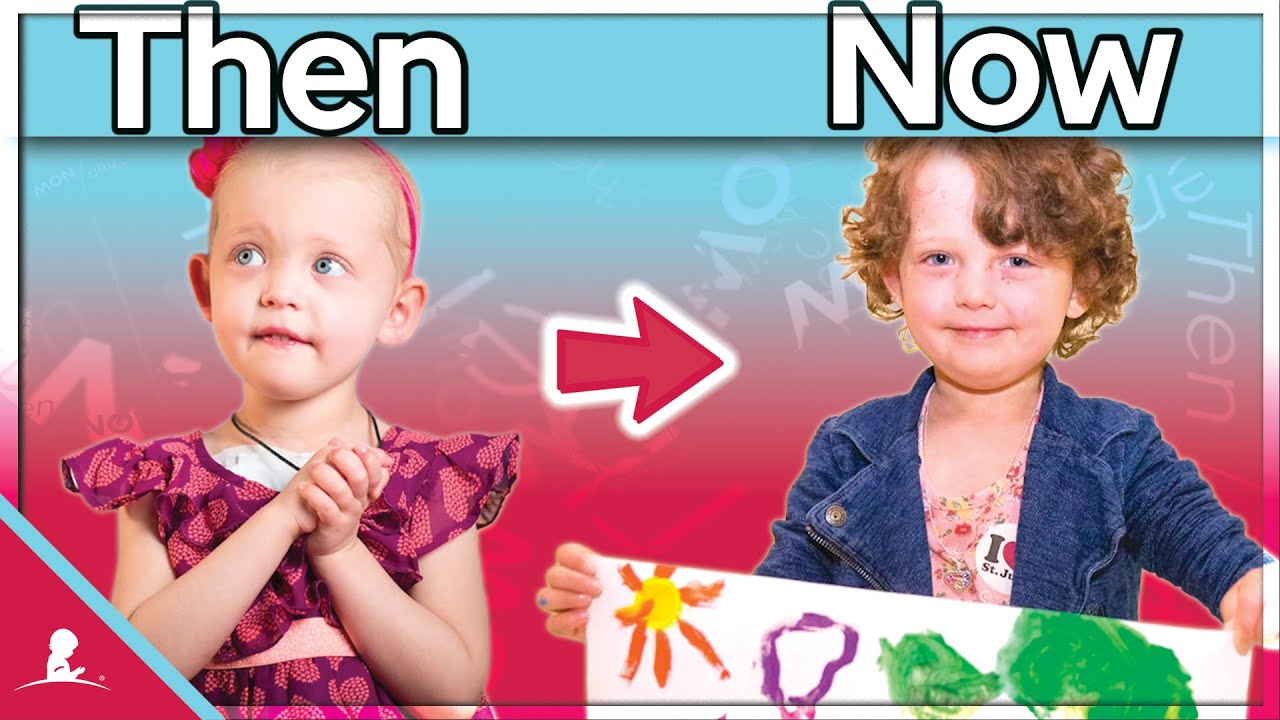 St. Jude Survivor Stella | Then & Now