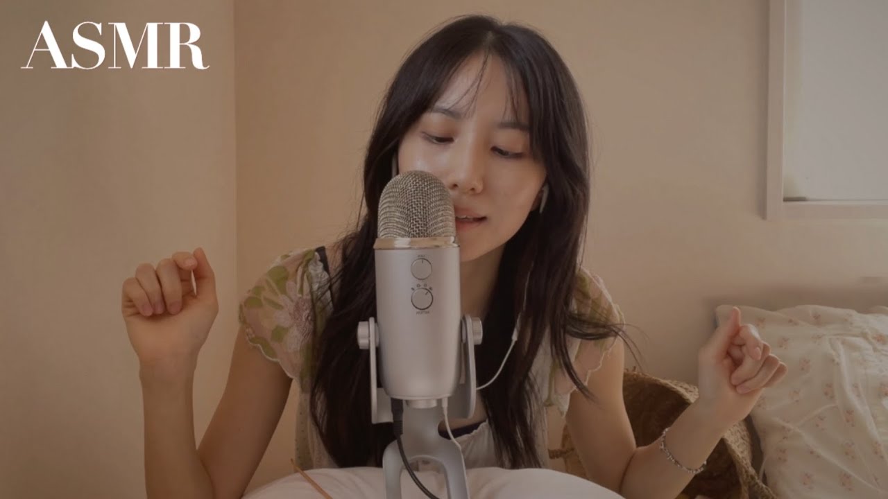 ASMR｜Mic Touching & Up Close Whispers