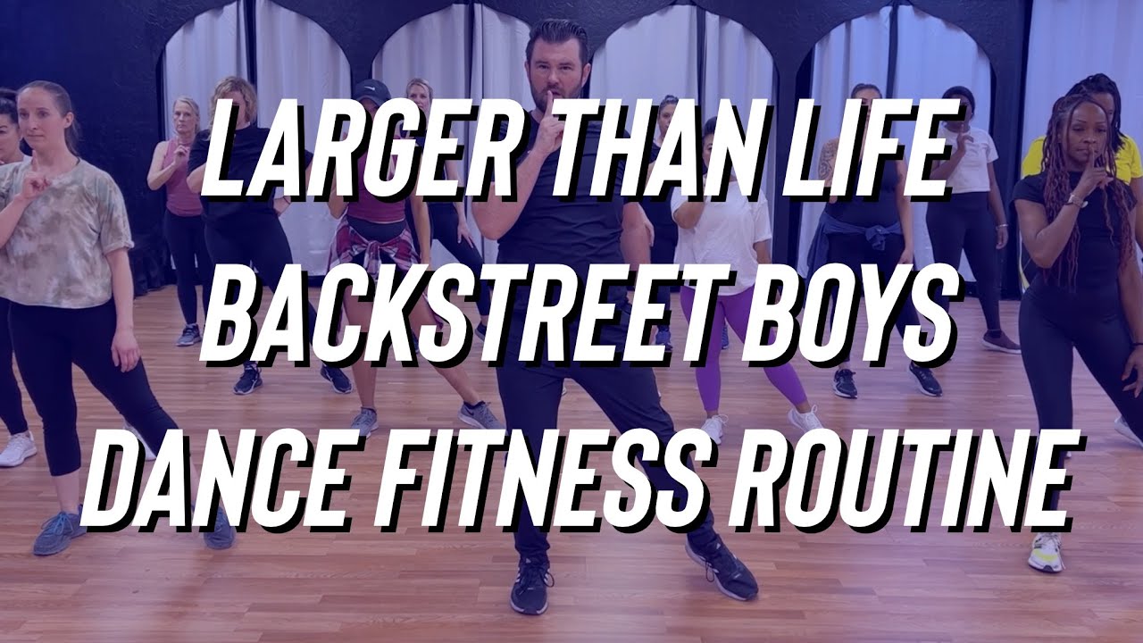Larger Than Life - Backstreet Boys - Dance Fitness Routine - Turn Up - Zumba  FitDance - Easy TikTok