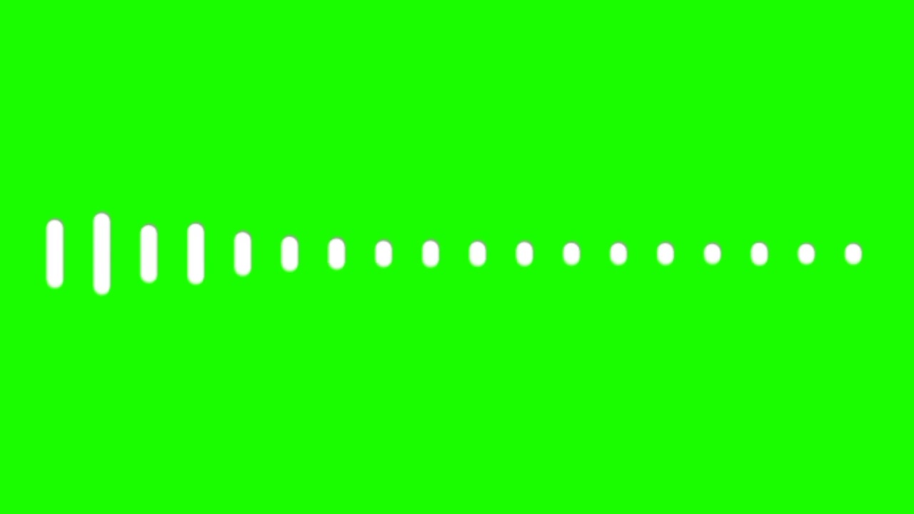 Green Screen Audio Spectrum No Music Free Download