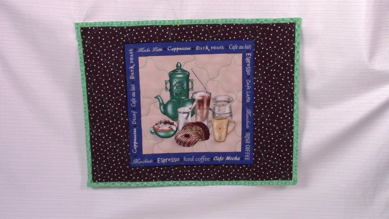Placemat Using Panel Fabric