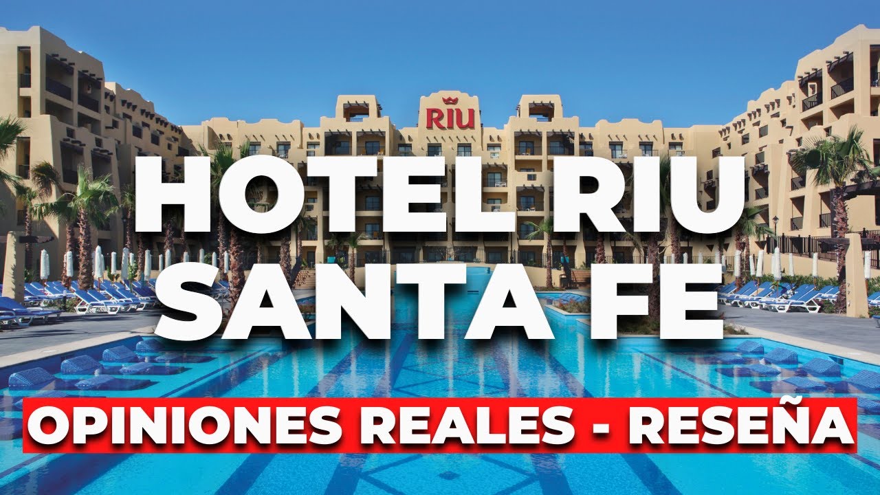 Disfruta las 24 Hs del Todo Incluido en el Hotel Riu Santa Fe en Cabo San Lucas