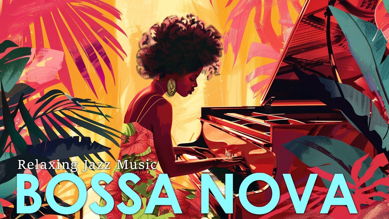 Smooth Bossa Nova Jazz in Tropical Paradise | Relaxing Music for Study, Work & Focus