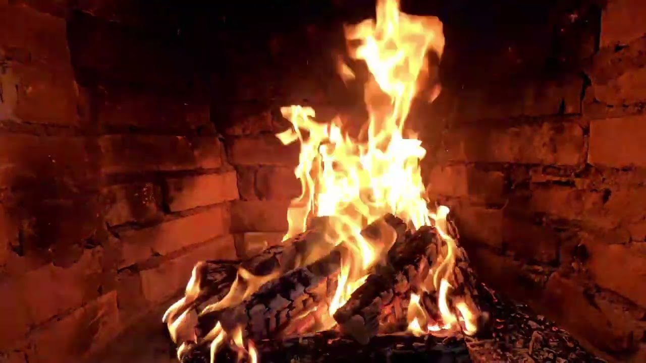 🔥 Cozy Fireplace with Crackling Sounds | Relaxing Fire Ambience for Sleep & Stress Relief