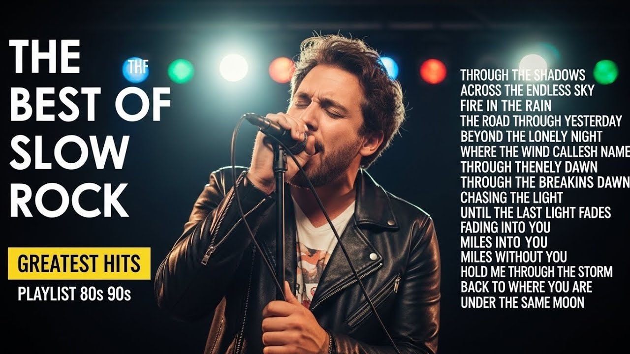 Top 20 Slow Rock Love Songs | Timeless Ballads from the Golden Era