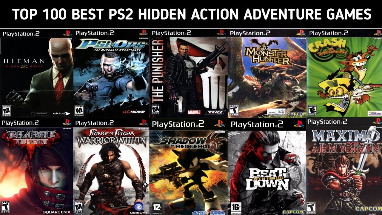 Top 100 Best PS2 Hidden Action Adventure Games Of All Time | Best PlayStation 2 Games