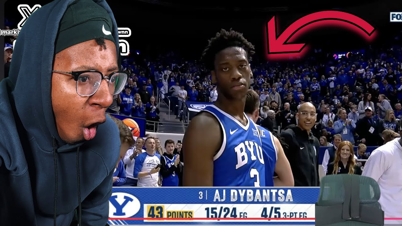 HE WILL BE THE NO.1 OVERALL PICK😤 | #13 BYU vs Utah Full Game Highlights | reaction