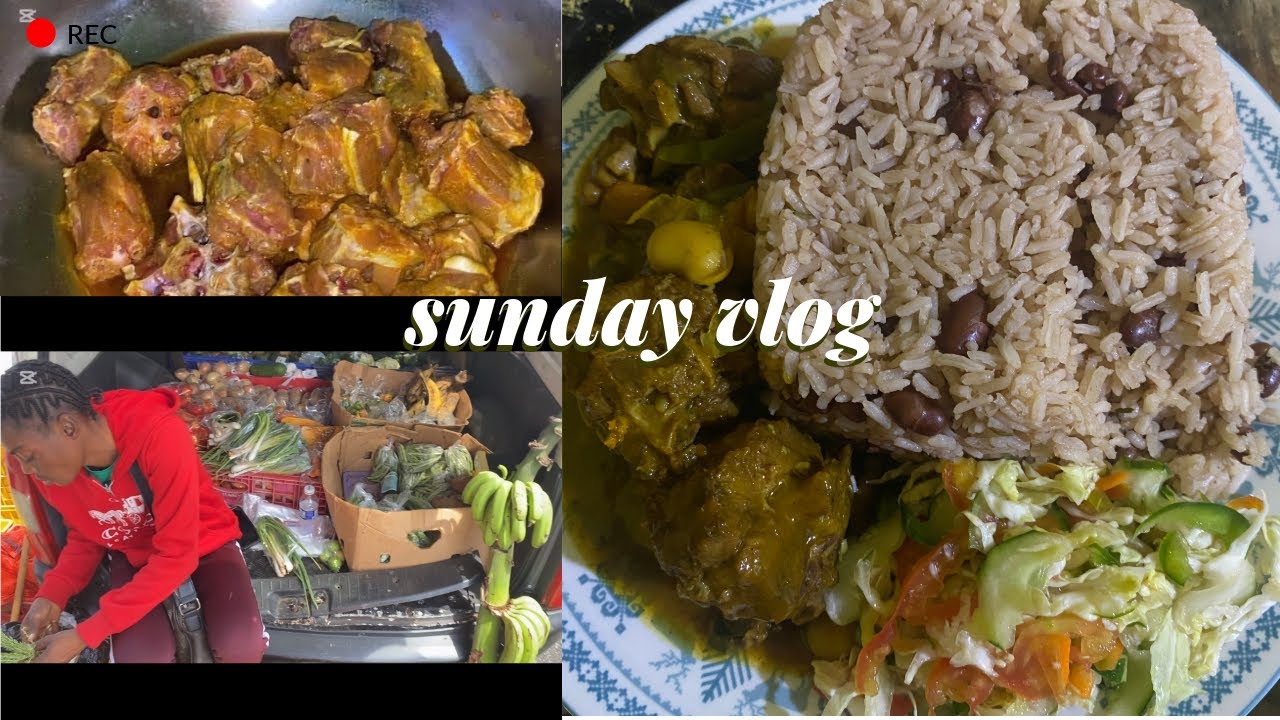 SUNDAY VLOG☀️: Cook Dinner W/Me👩🏽‍🍳🍲 PS: GAS DONE😭🤣!!