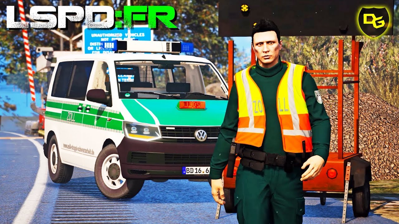 Der WAHNSINN beim ZOLL 🛃 - GTA 5 LSPD:FR #201 - Daniel Gaming - Deutsch