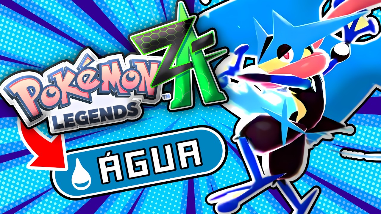 Tem como ZERAR POKEMON LEGENDS ZA só Com Tipo ÁGUA??? 🌊🌊🌊