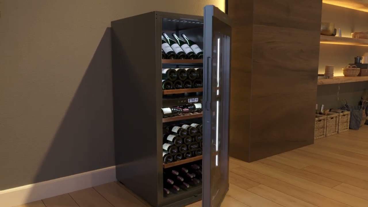 Cantinette per invecchiamento vini a 2 zona Connesse con controllo da remoto Climadiff MILLESIME