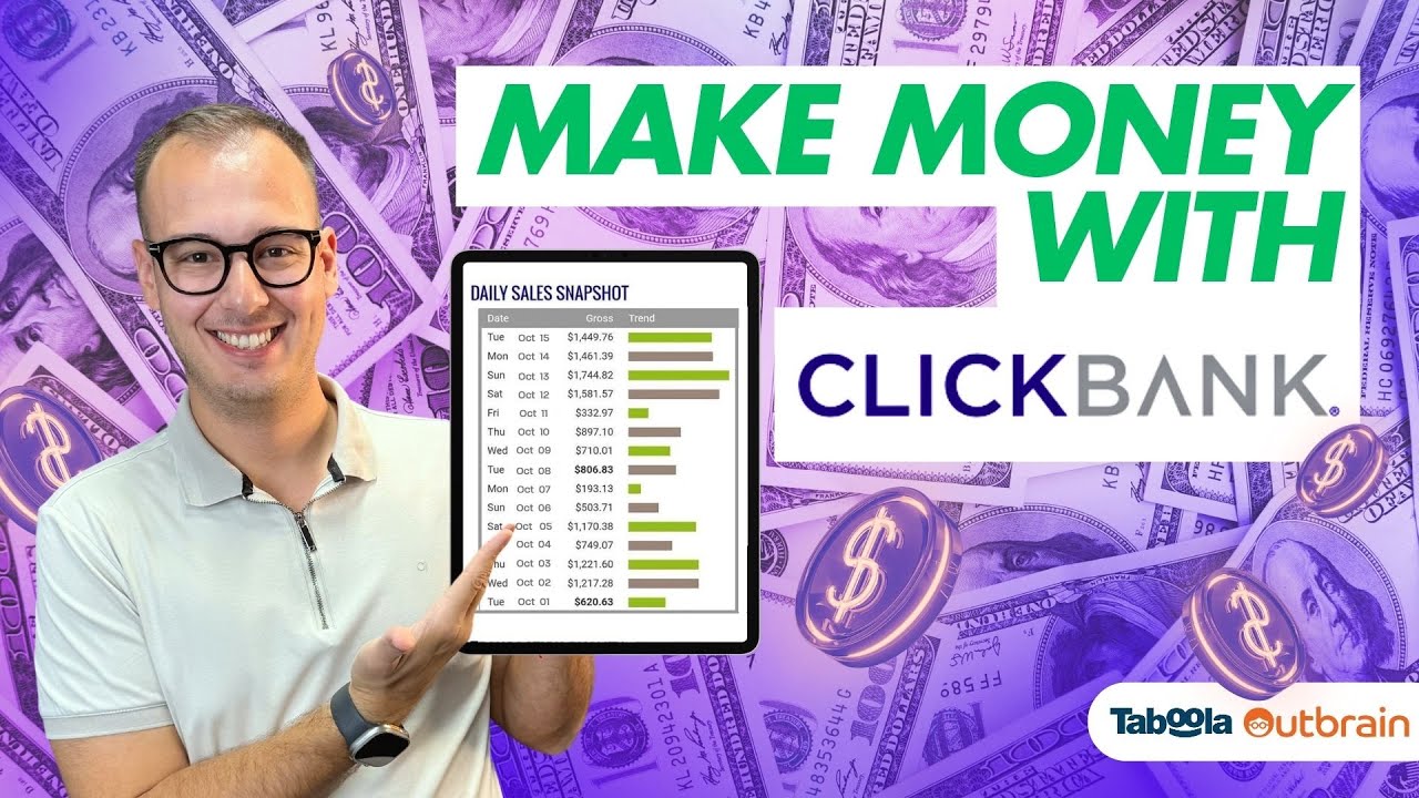 Make Money with ClickBank Affiliate Marketing & Native Ads (Taboola & Outbrain)