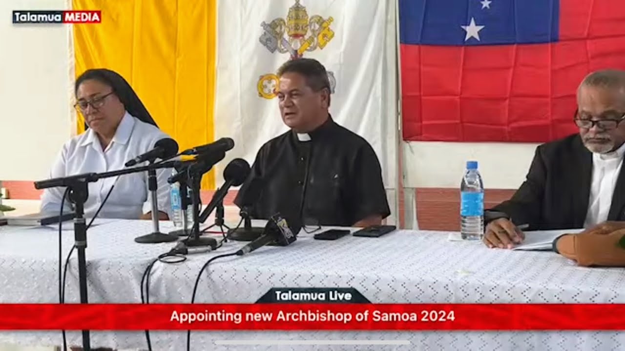 Father Mosese Vitolio TUI appointed as new Archbishop of Samoa 2024