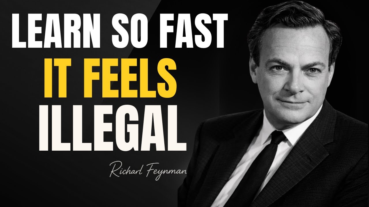 How To Be So Productive That It Feels ILLEGAL| Richard Feynman