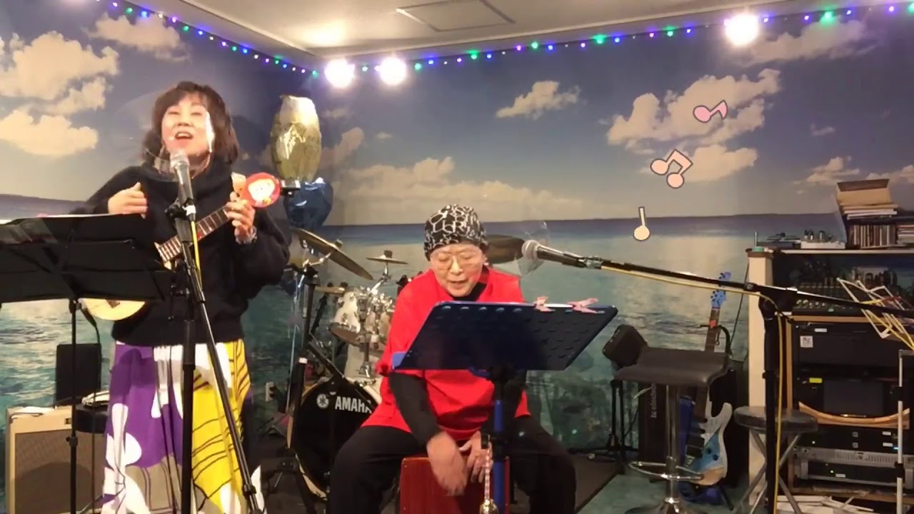 twist and shout ～ オブラディオブラダ / ウクレレとカホンで(ほんわかバンドHALF)