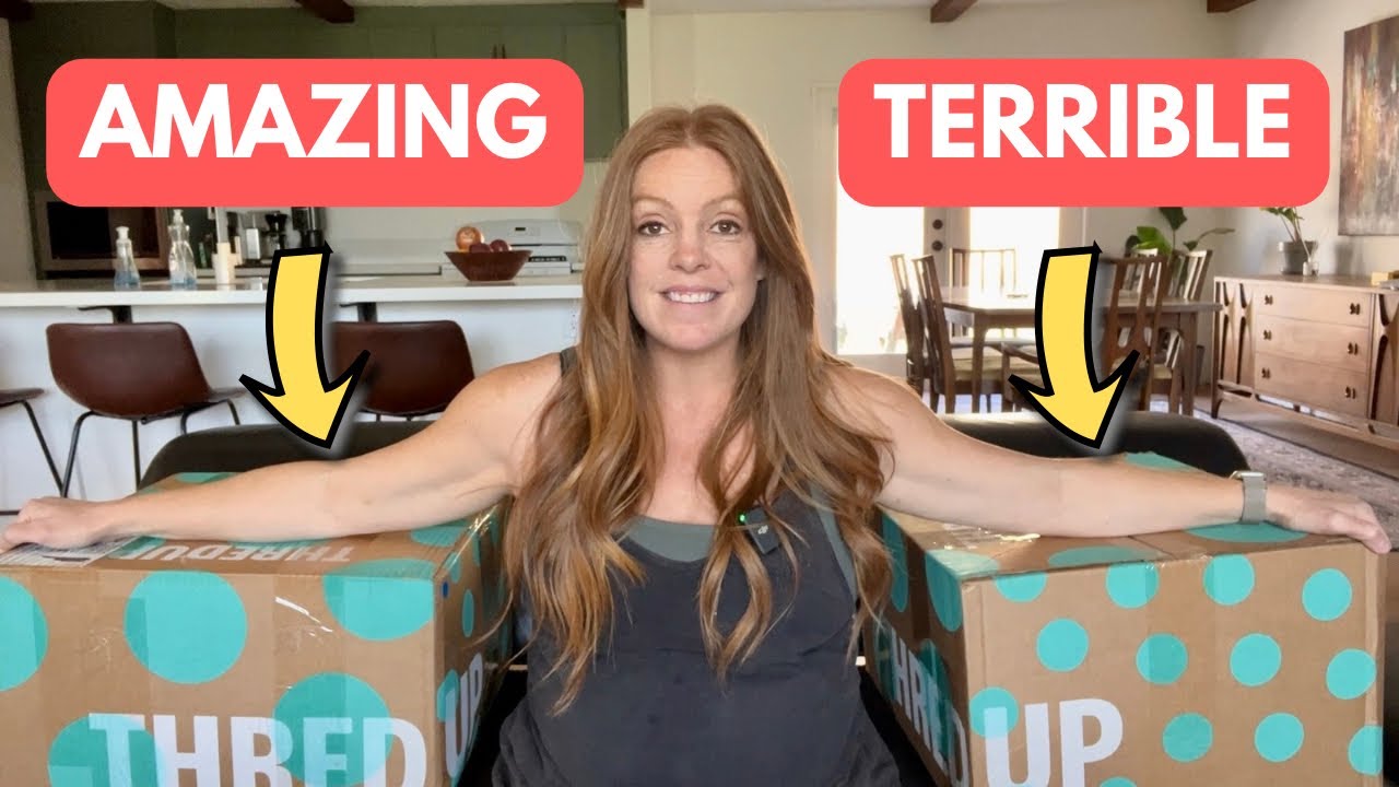 One Amazing Box & One Terrible Box! Open These ThredUp Rescue Boxes With Me!