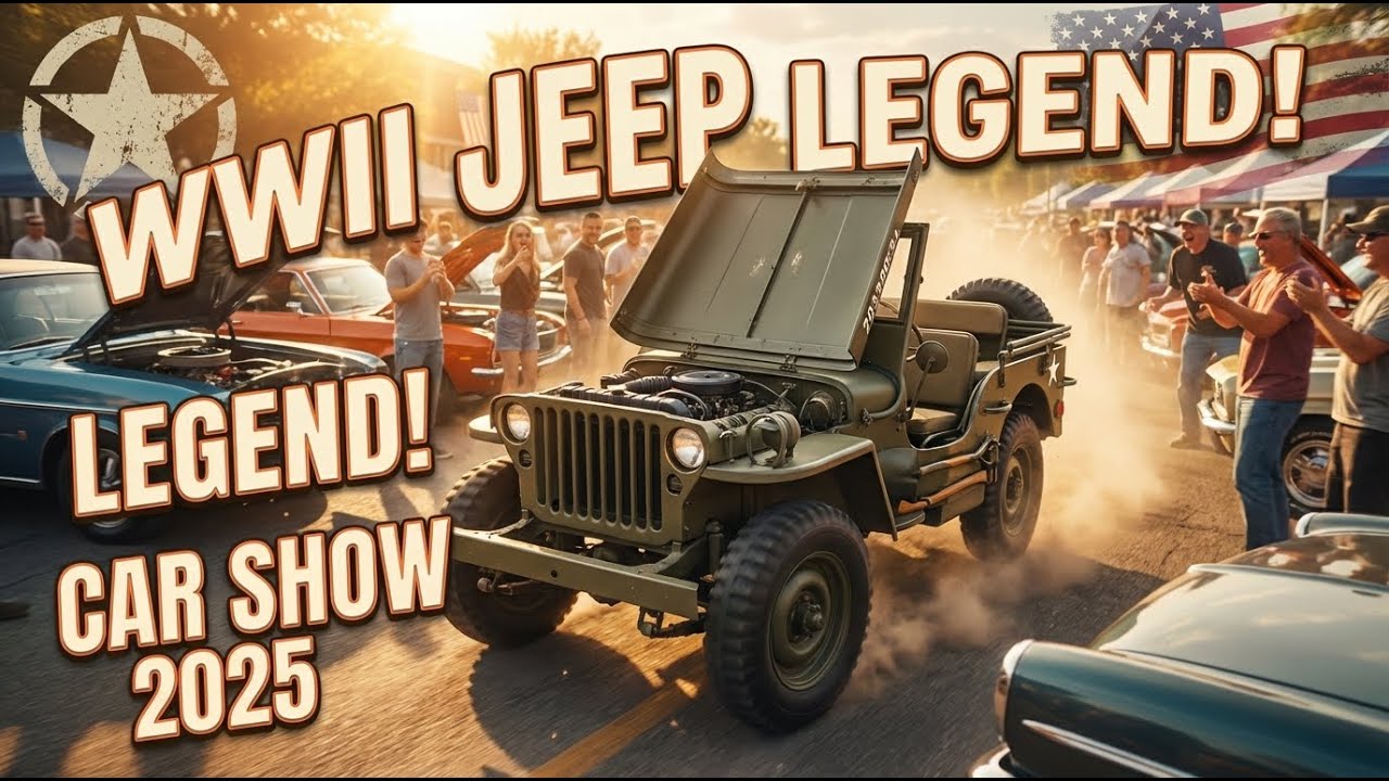 How I Brought This Old Jeep Back to Life - WWII Willys MB Jeep | Monticello, MS Car Show 2025