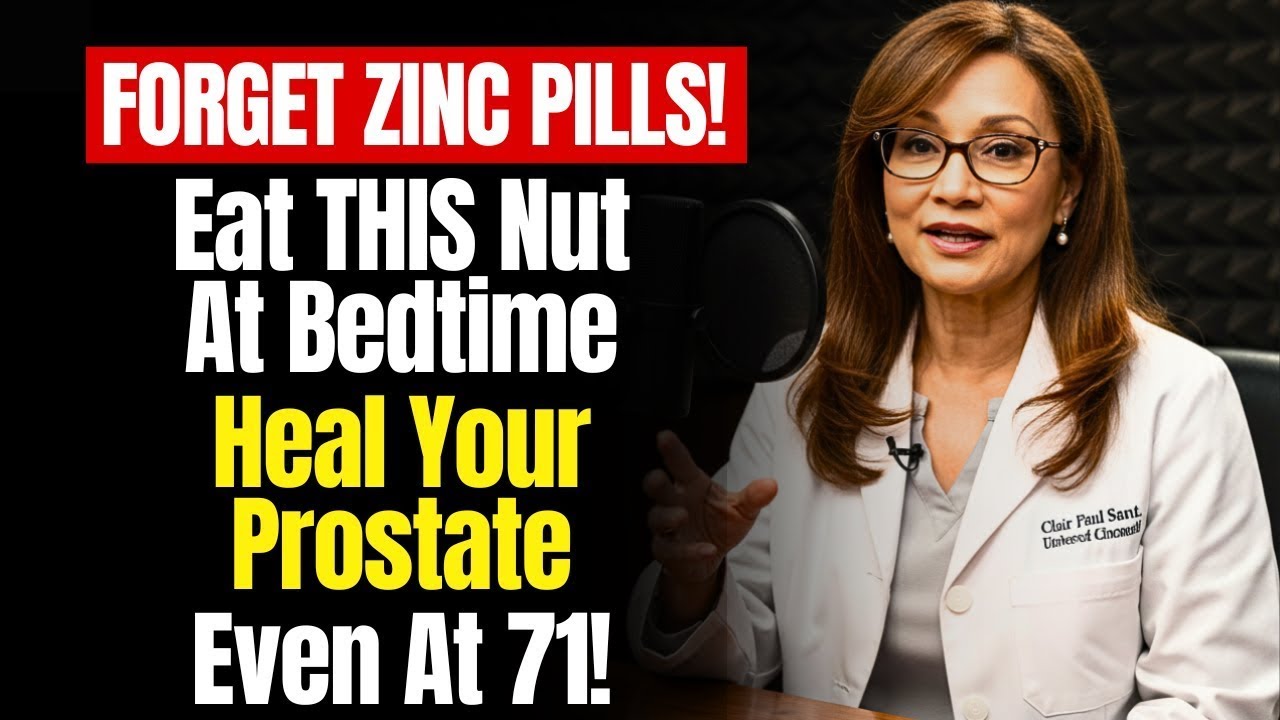Forget Zinc Pills! Eat THESE 2 Nuts Daily at Night to Support Prostate Healing After 50!