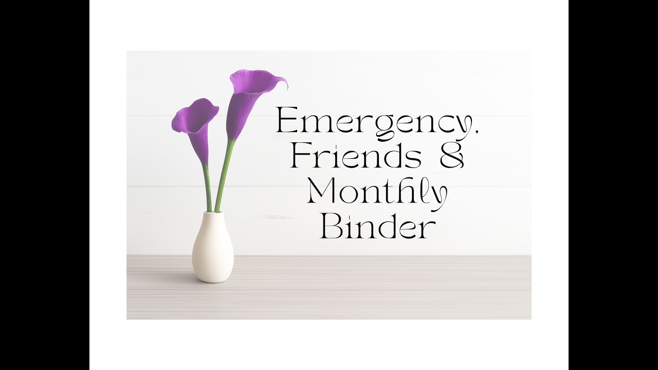 Monthly Saving Challenges & Friends Binder 💚 (#132)