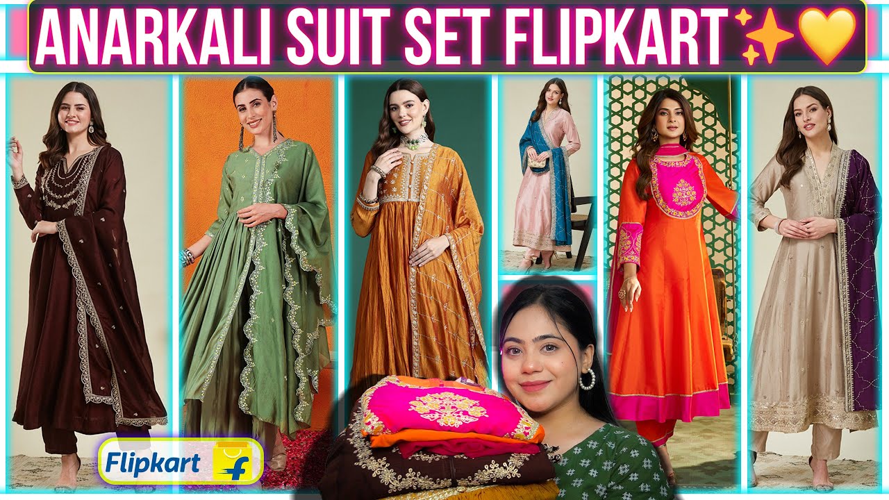I Ordered Top Rated Anarkali Suit Set from Flipkart ✨😘| Ronak Qureshi