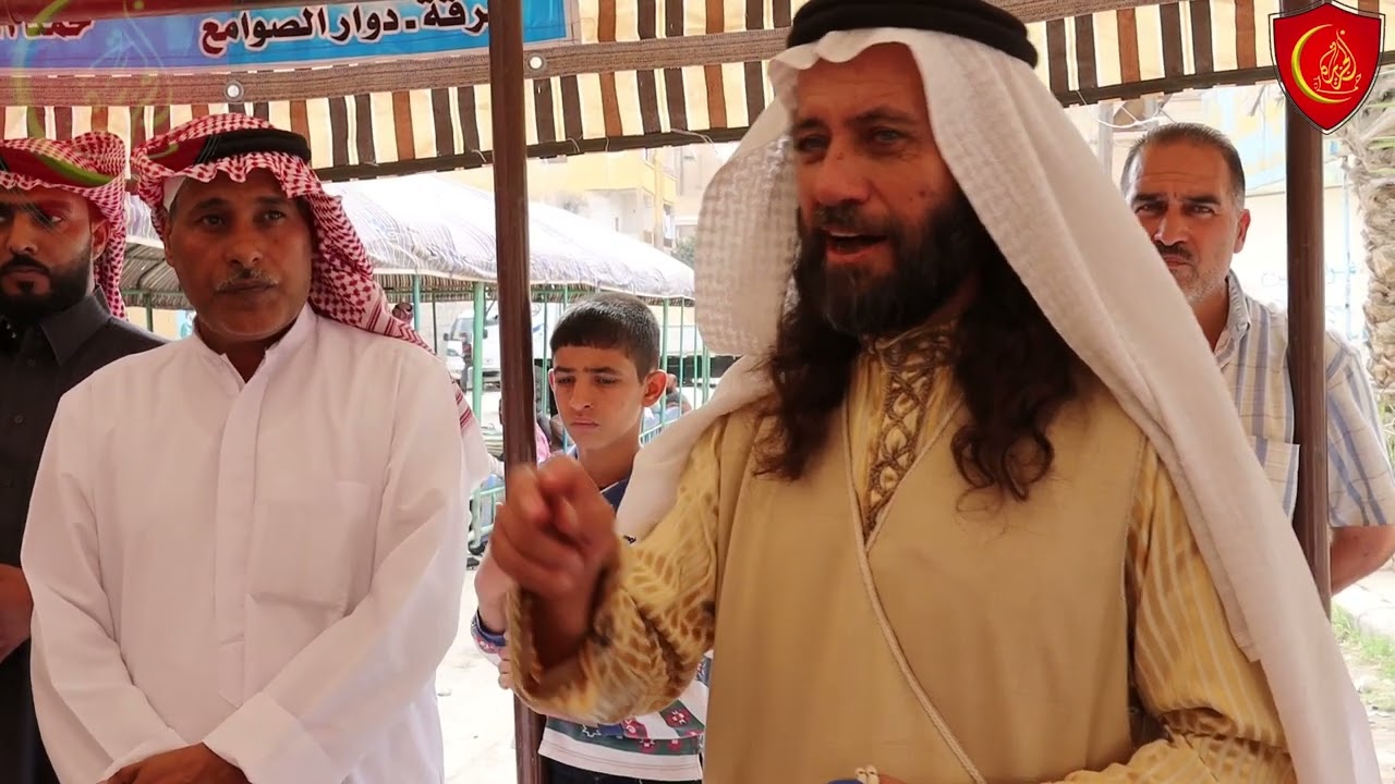 الشيخ فواز البيك يرحب بالأمير رافع الحران الشمري  ووجهاء وكبار قبيلة شمر في مضيف الشيخ ثامر الغبين