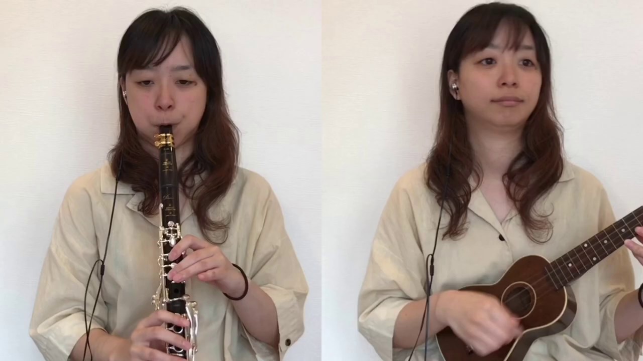 【おうち時間】ウクレレも弾いてみた〜Si tu vois ma mare〜