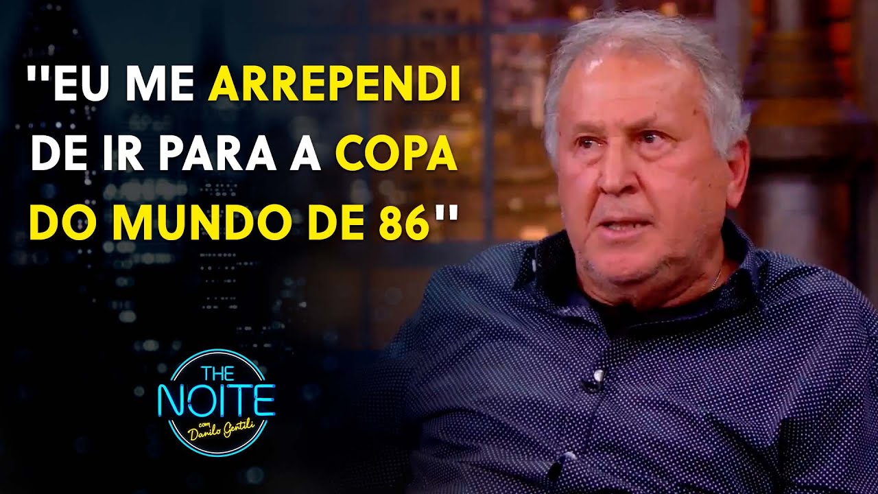 Zico conta as inúmeras dificuldades que enfrentou na Copa de 86 | The Noite (09/08/22)