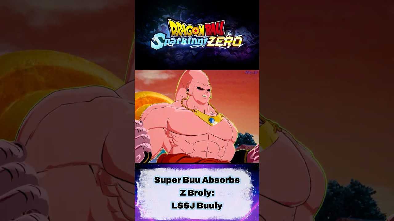 Super Buu Absorbs DBZ Broly! vs DBS Broly Buu - Dragon Ball: Sparking! Zero Mods