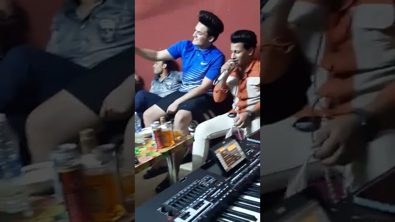 جديد الفنان فاضل الريفي وعازف الورك علي سلام موال  ذبوك جلسه من العمر 👍