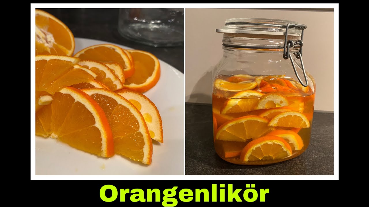 Orangenlikör ansetzen | Likör aus Orangen | Selbstversorgung: Zitrusfrüchte