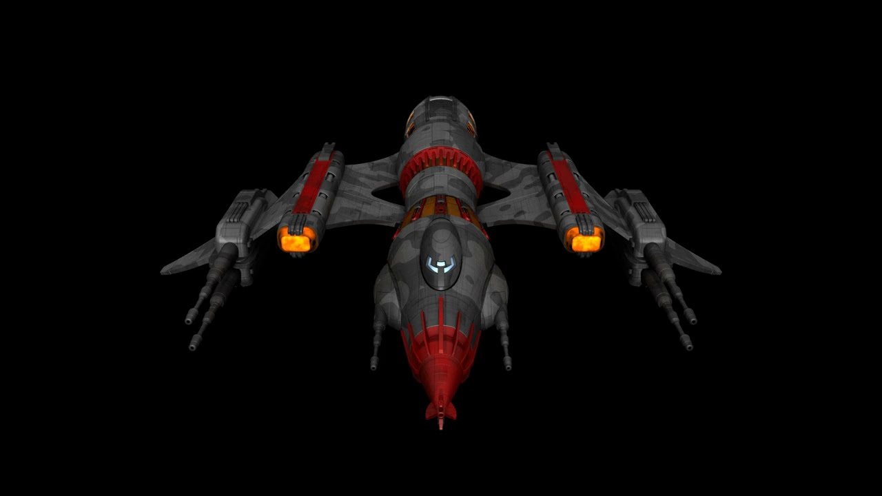 Babylon 5 - Drazi Sun-Hawk 3d model