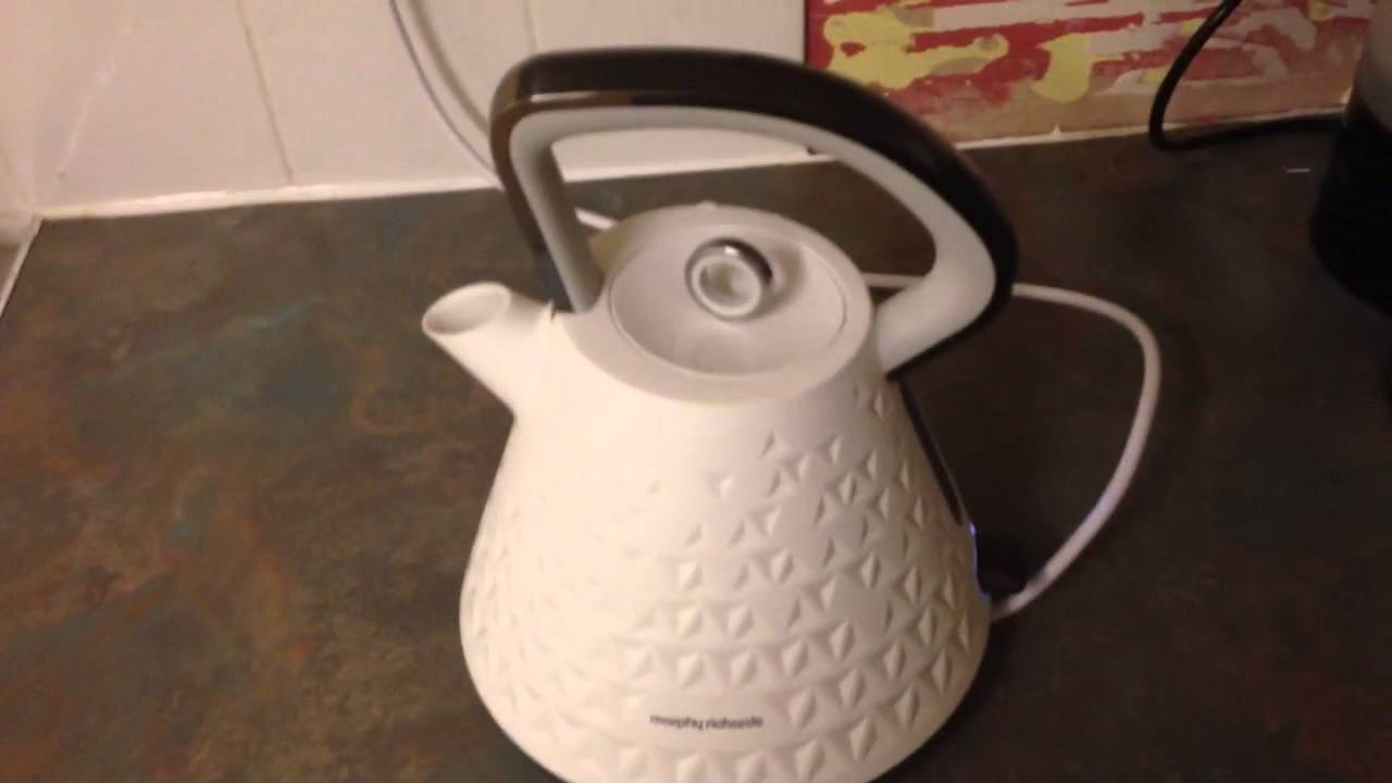 Morphy Richards prism kettle white