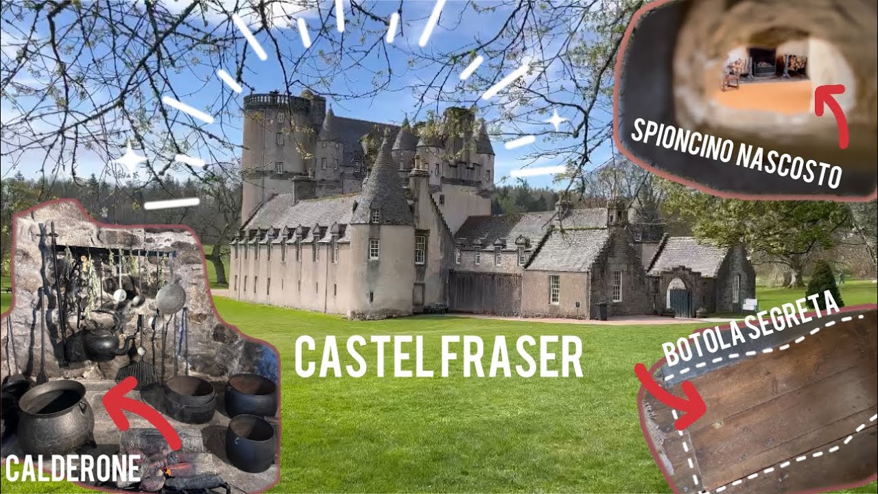 ✨🏰VI PORTO IN UN CASTELLO INFESTATO DELLA SCOZIA🏰Passaggi segreti, botole nascoste e fantasmi 👻🔎✨