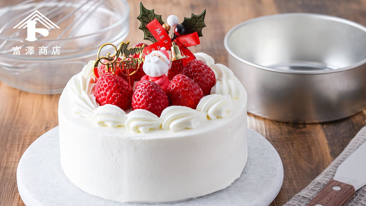 特宝笠で作るクリスマスショートケーキ / お菓子のレシピ