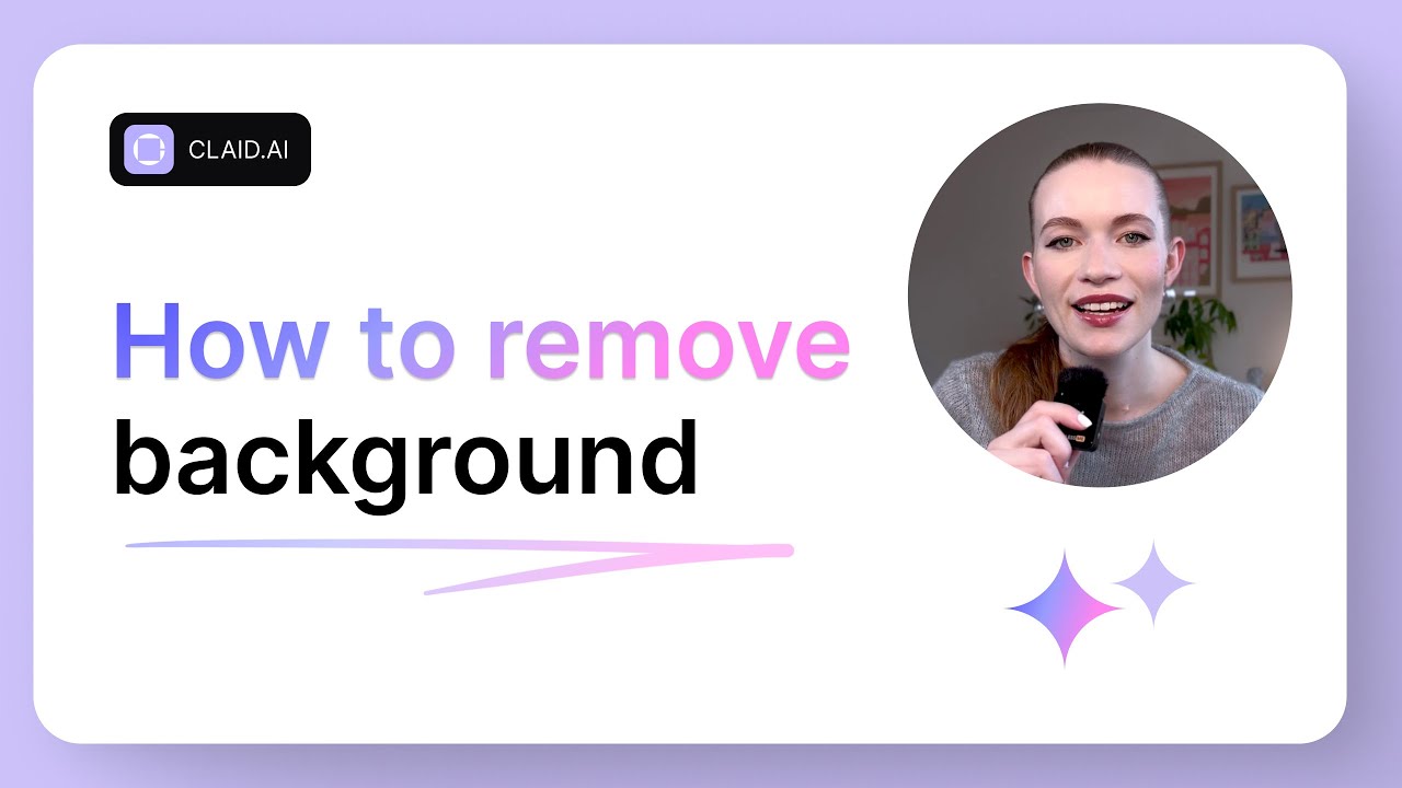 How to remove backgrounds from photos using Claid AI