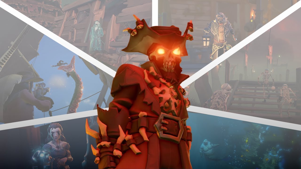 Все кинематографические фильмы Sea of ​​Thieves с 2016 года — теперь и сейчас #seaofthieves #bemo...