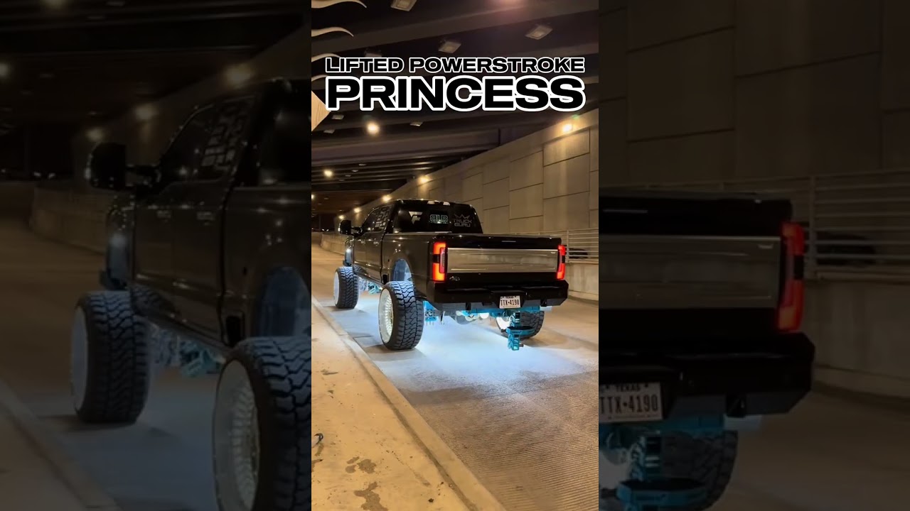 Crazy Lifted Ford F250 With A Excellent Undercarriage!! #Powerstroke #FordF250 #Dieselarmy #shorts
