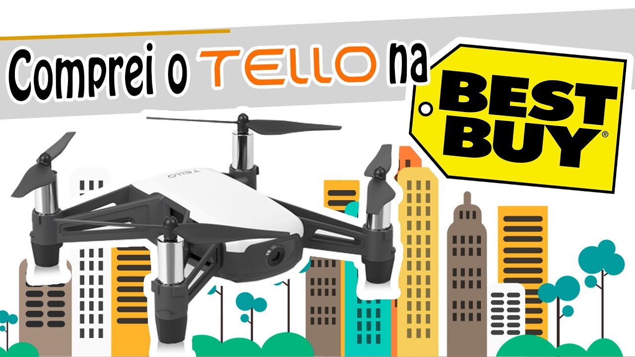 Comprei o Tello e o Yuneec Breeze na BestBuy | Melhor Drone Para Iniciante