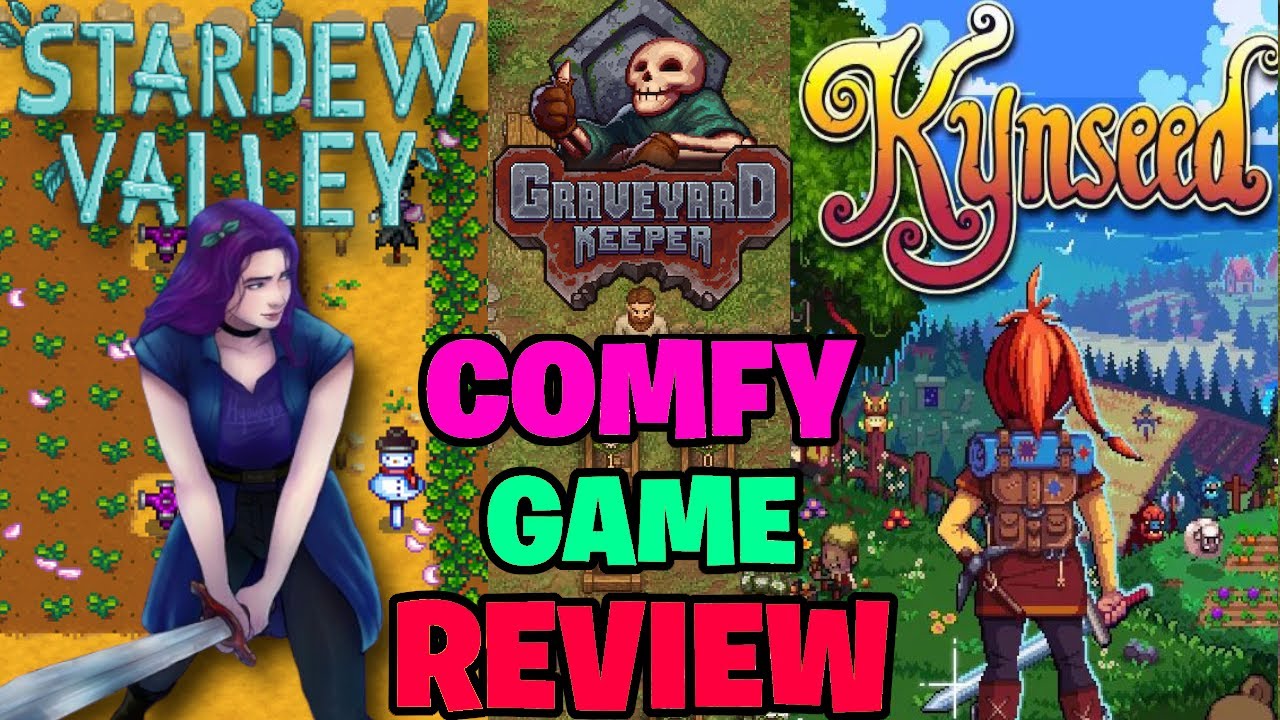 Stardew Valley против Graveyard Keeper против Kynseed! Сравнение Comfy Games. Обзор
